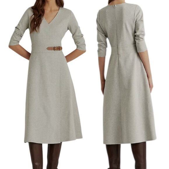 Ralph Lauren Dresses & Skirts - Lauren Ralph Lauren Buckled Ponte Dress